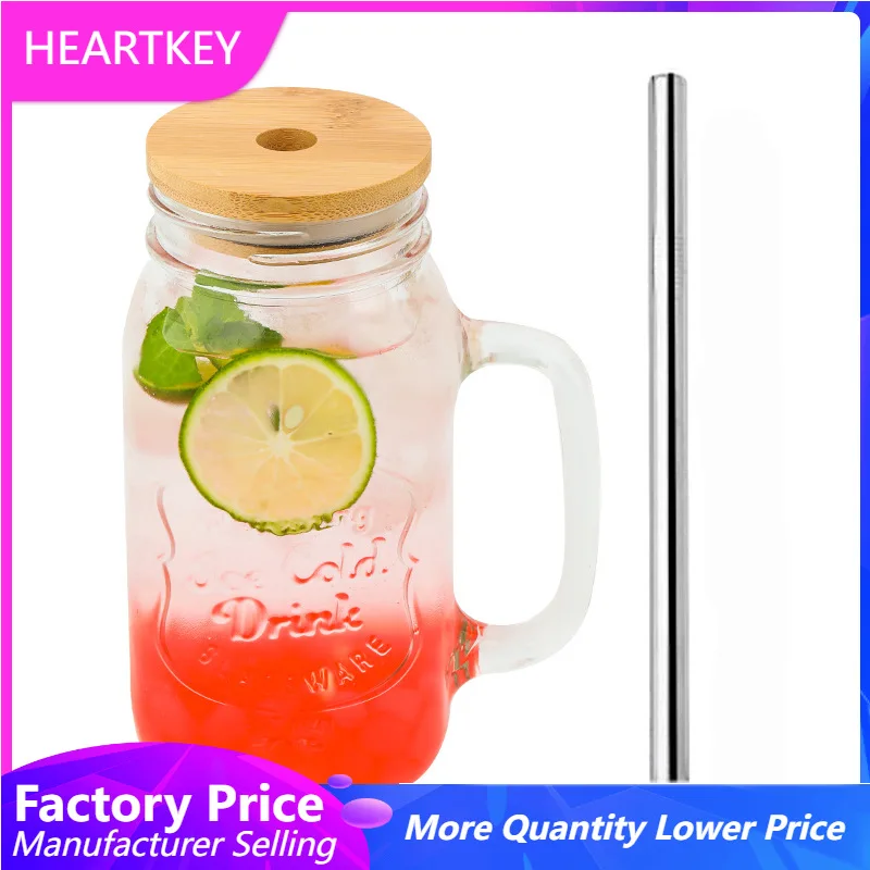 Mason Jar 8Oz - Botol Gelas Minum Dingin Jus Buah