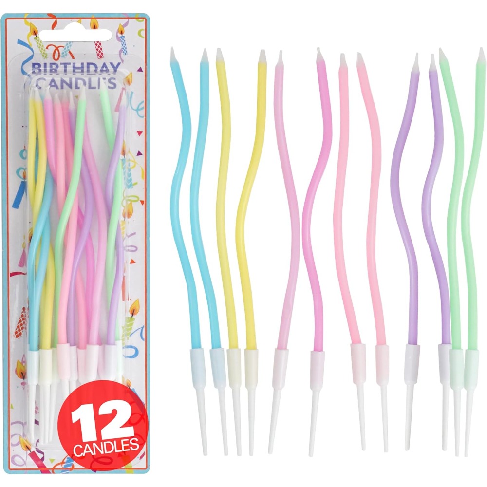 Candle Supplies In - Set Lilin Kue Ulang Tahun Spiral