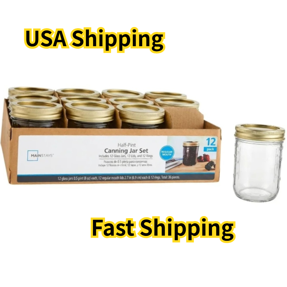 Mason Jar 8Oz - Stoples Mason 8 oz, Stoples Pengalengan