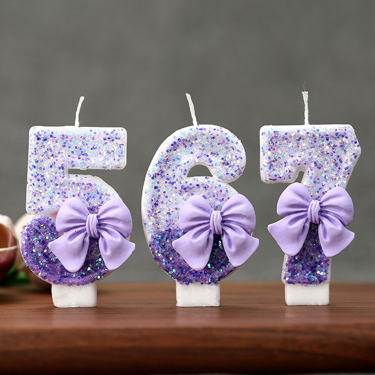 Candle Supplies In - Lilin Ulang Tahun Digital 0-9 dengan