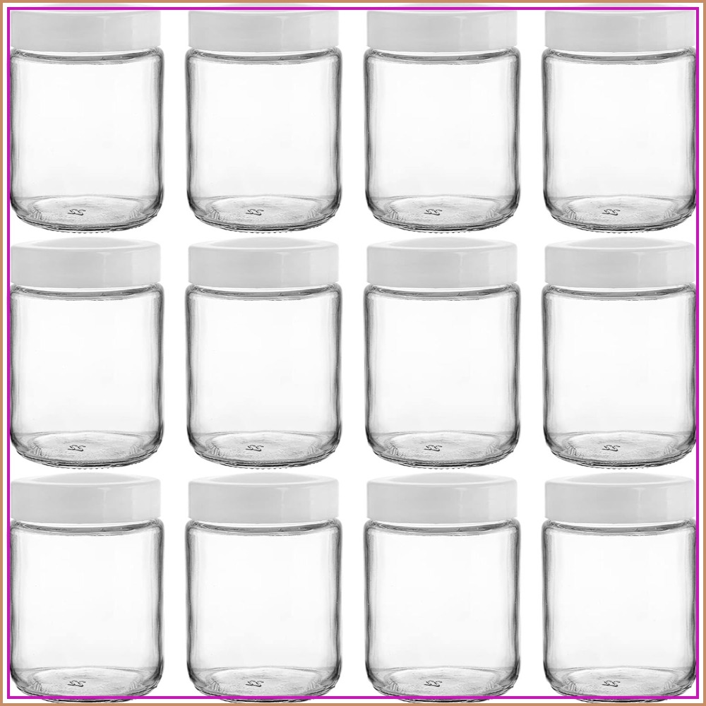 Mason Jar 8Oz - 12 Botol Kaca Mason 8 oz