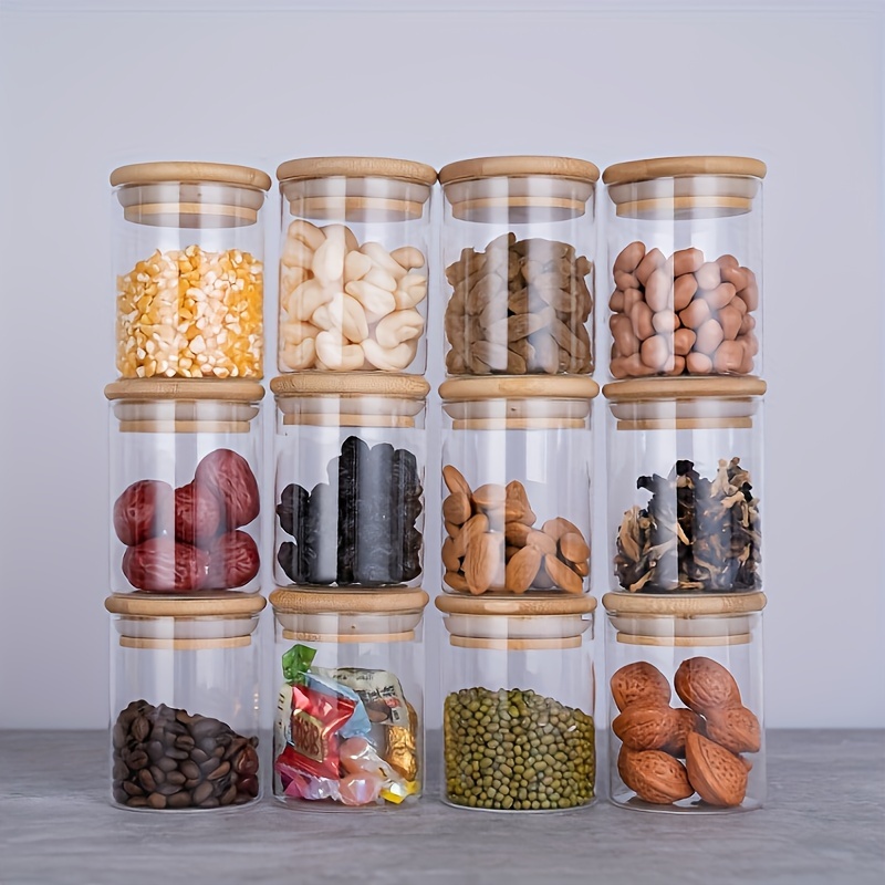 Mason Jar 8Oz - Stoples bumbu kaca 12 buah dengan