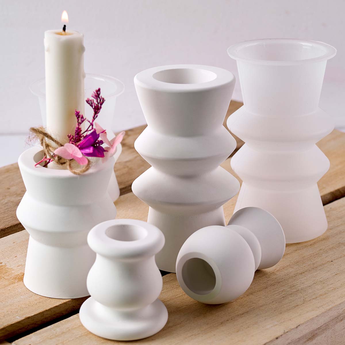 Cetakan Lilin Silikon Nordik D - Candle Quotes ulasan dan harga