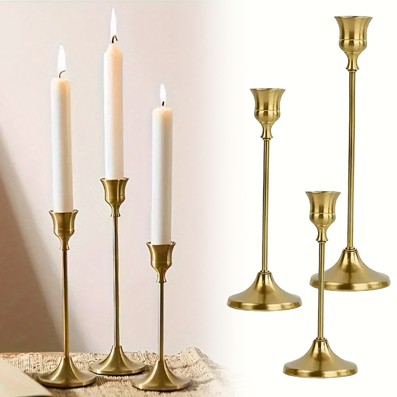 3-12 Buah Tempat Lilin Logam G - Candle Quotes ulasan dan harga