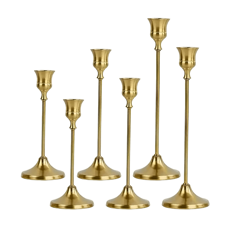3-12 Buah Tempat Lilin Logam G - Candle Quotes ulasan dan harga