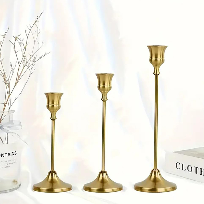 3-12 Buah Tempat Lilin Logam G - Candle Quotes ulasan dan harga