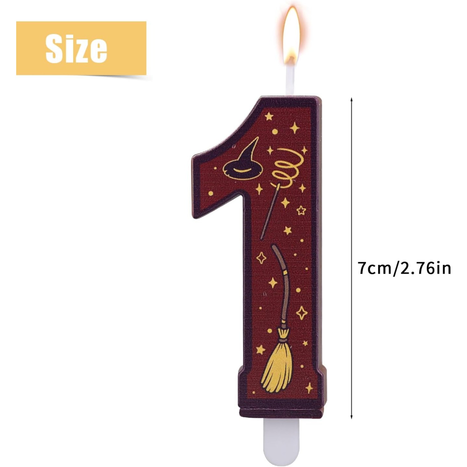 1 Set Lilin Cokelat Bertema Aj - Candle Supplies In ulasan dan harga