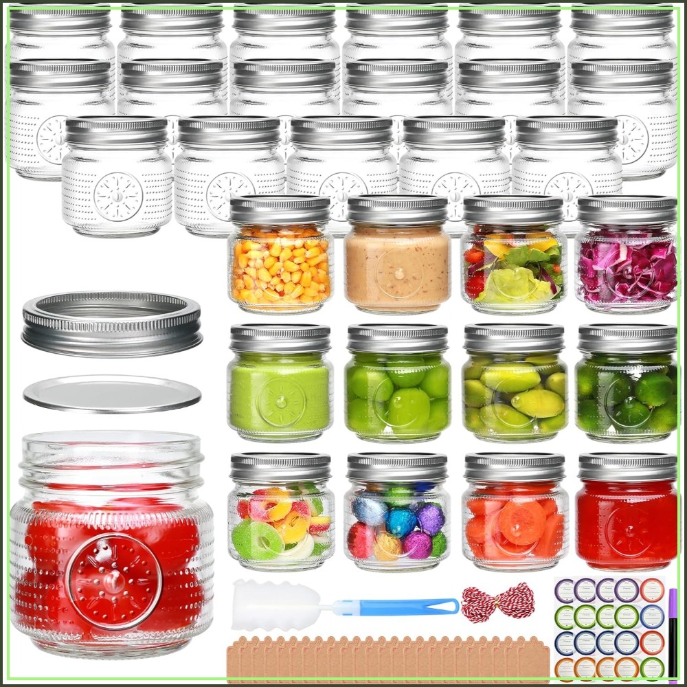 30 Botol Mason Jar 8 oz dengan - Mason Jar 8Oz ulasan dan harga