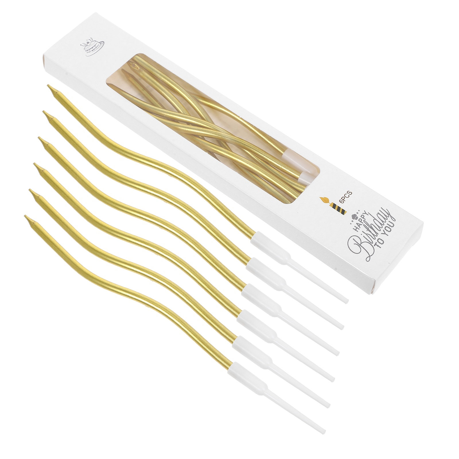 72Pcs Lilin Ulang Tahun Spiral - Candle Supplies In ulasan dan harga