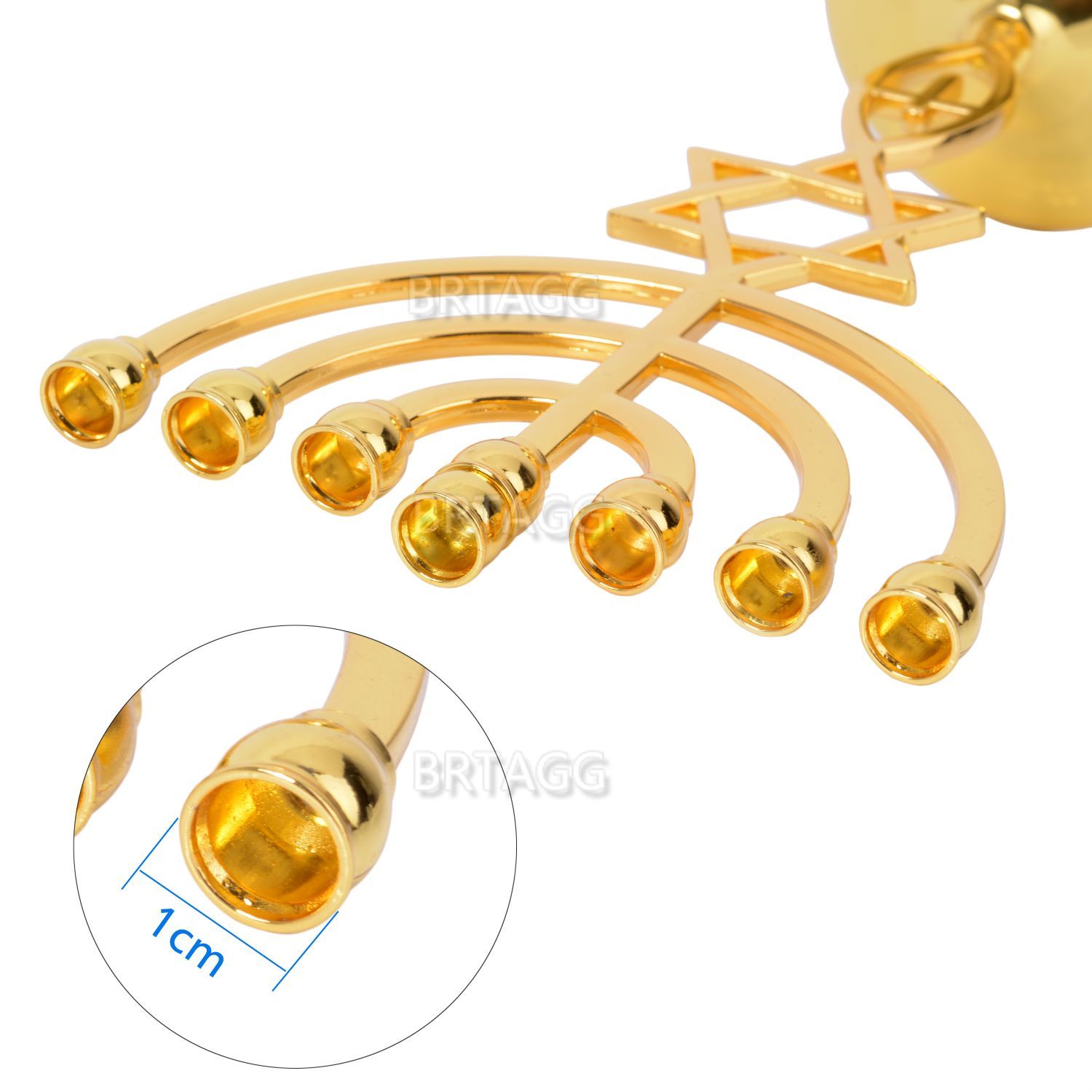 BRTAGG Menorah pemegang lilin  - Candle Quotes ulasan dan harga