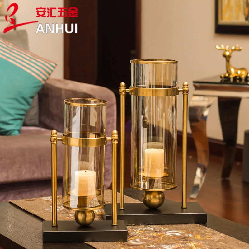Kreatif Logam Vas Nordic Pemeg - Candle Quotes ulasan dan harga