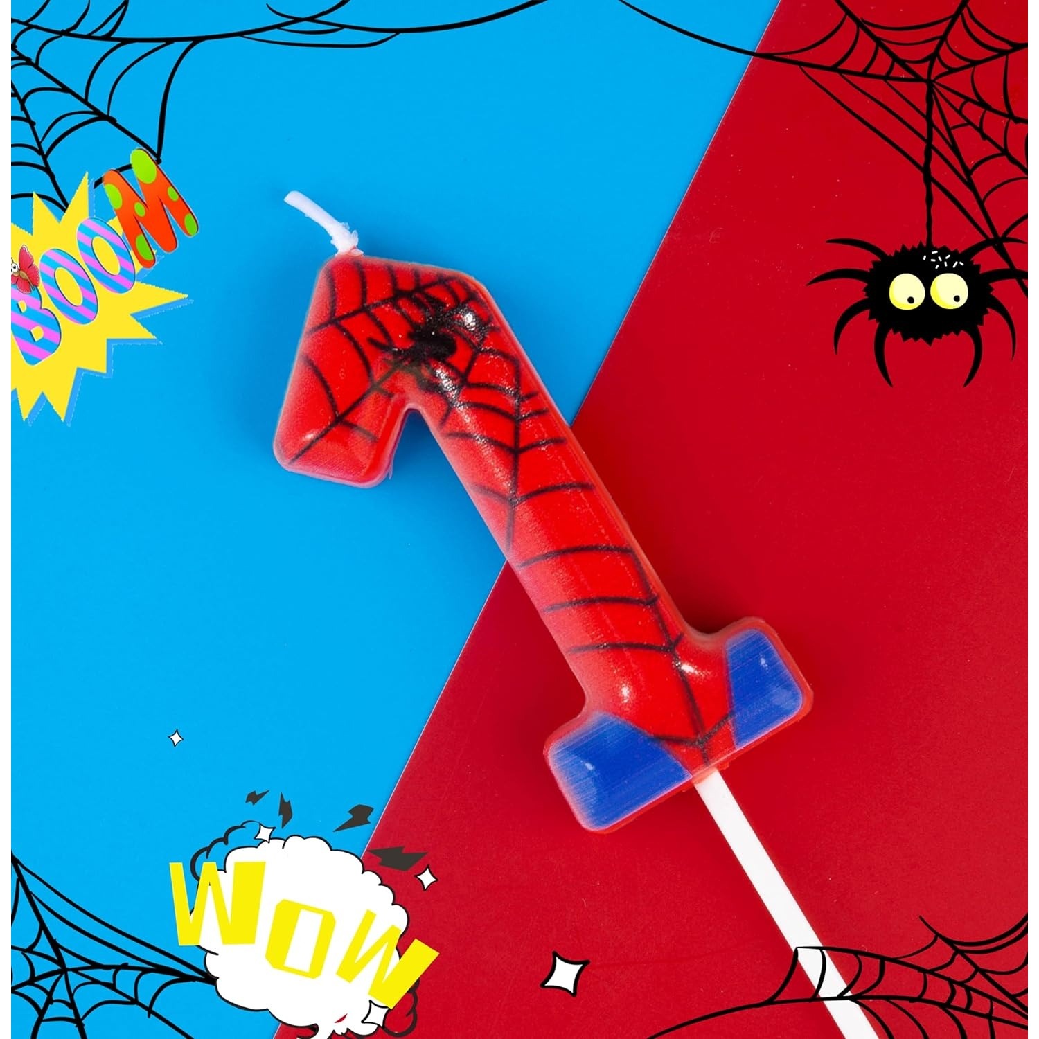 Lilin Ulang Tahun Spider Party - Candle Supplies In ulasan dan harga