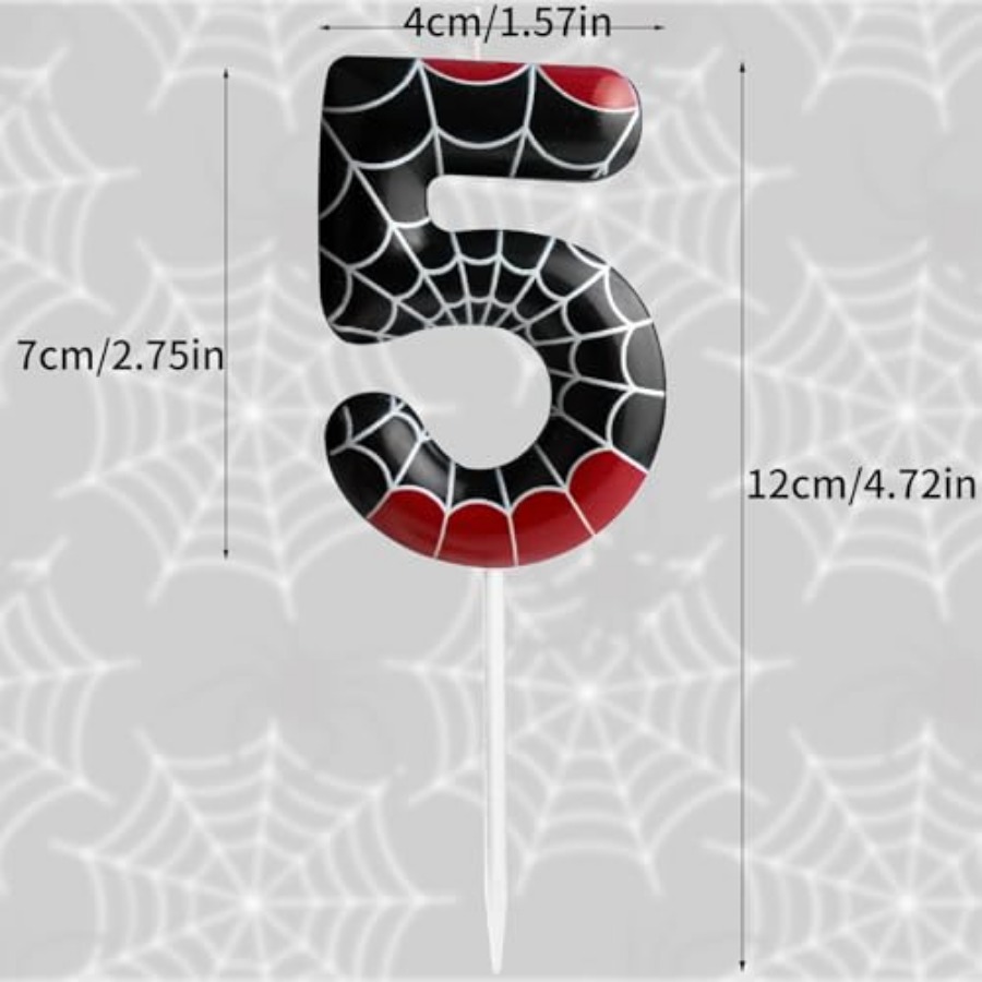 Lilin Ulang Tahun Hitam Merah  - Candle Supplies In ulasan dan harga